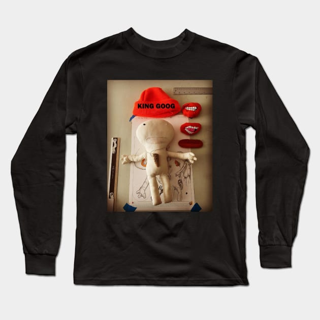 BACK TO THE DRAWING BOARD Long Sleeve T-Shirt by KING GOOG THE GOD